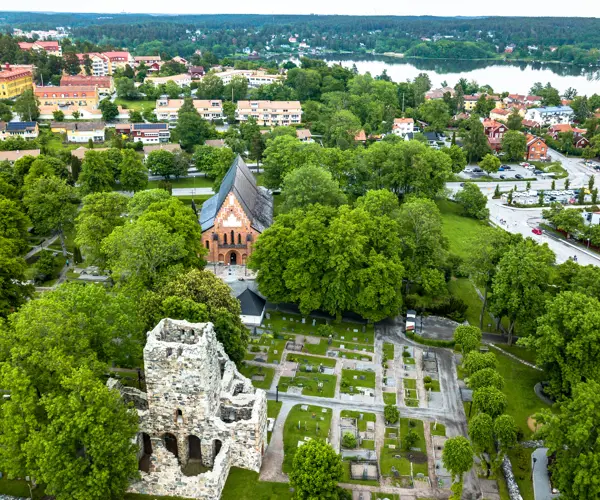 Sigtuna Maria Kyrkan & St Olof Ruin Oscar Söderlund Webb